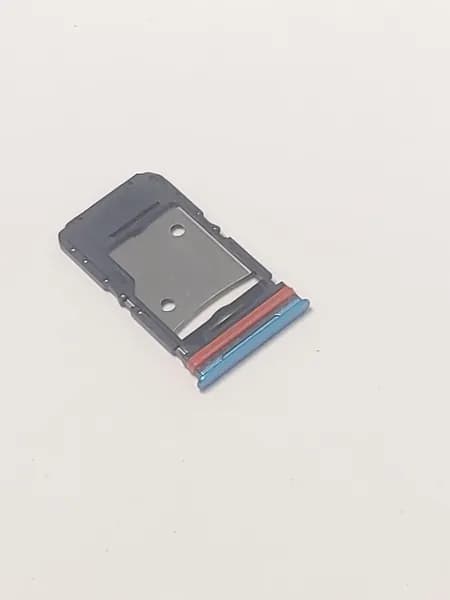 Сим лоток для Tecno Spark 9 Pro (синий), Держатель СИМ карты Tecno Spark 9 Pro (синий), Контейнер SIM, SIM holder (синий)