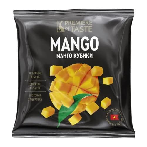 Манго Кео кубики быстрозамороженное Premiere of Taste 300г