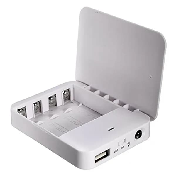 1 аварийное зарядное устройство USB (батарея AA и USB-кабель не входят в комплект)