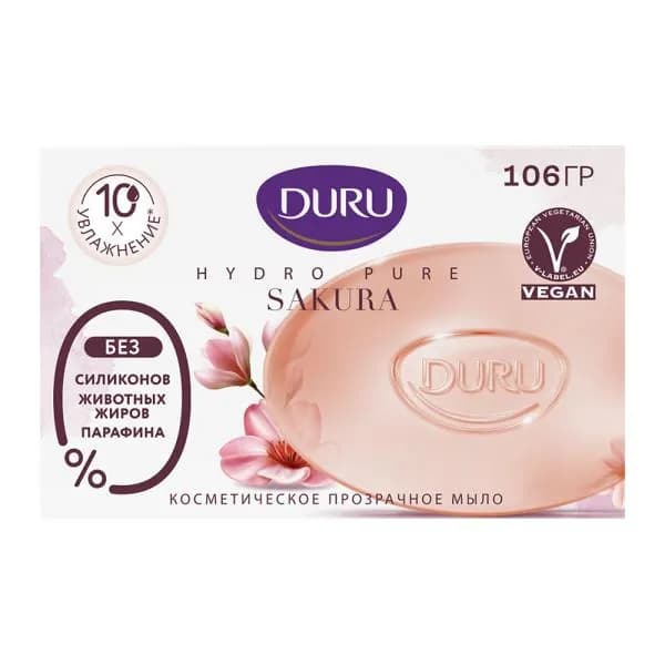 Мыло туалетное Duru Hydro pure Sakura 106г