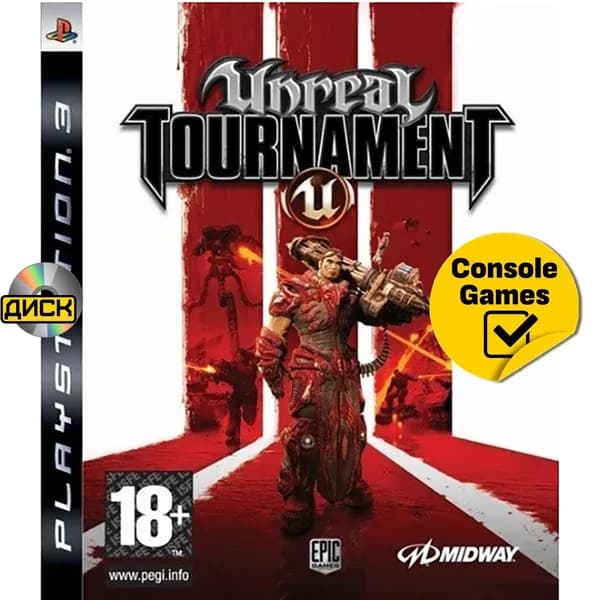 Игра PS3 Unreal Tournament 3 (английская версия) (PlayStation 3, Английская версия)