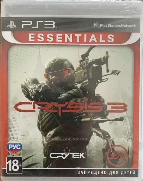 Игра Crysis 3 ( PlayStation 3,, PS 3) (PlayStation 3