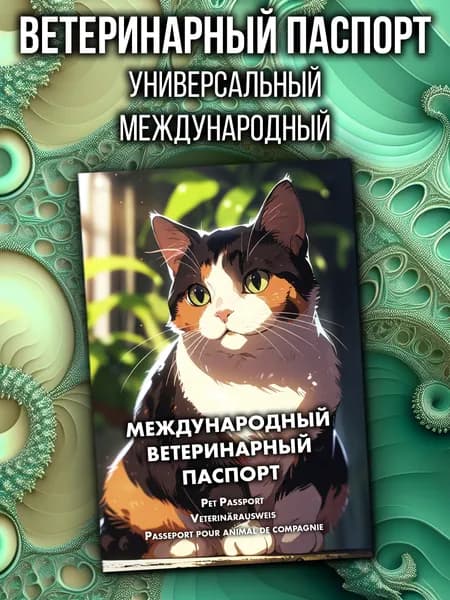 Ветеринарный паспорт для кошек и собак международный