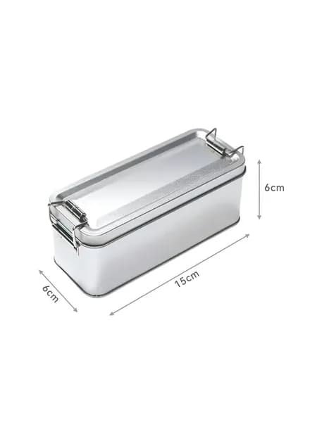 Железная коробка для выпечки с замком