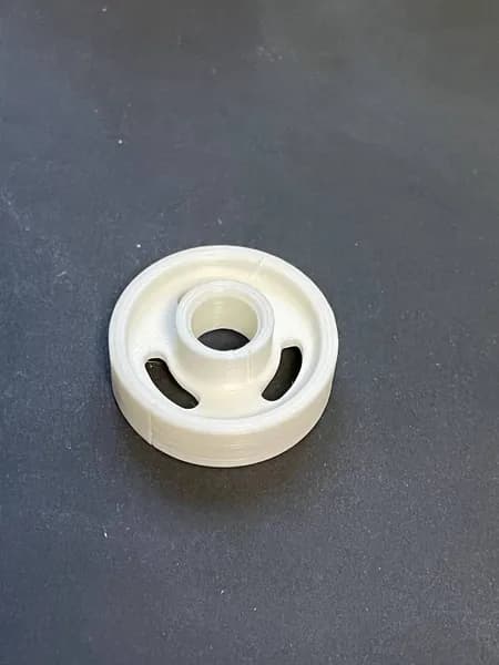1шт C00056347 Ролик нижней корзины посудомоечной машины совместим с Ariston, Indesit, Whirlpool, Krona, Teka Zelmer