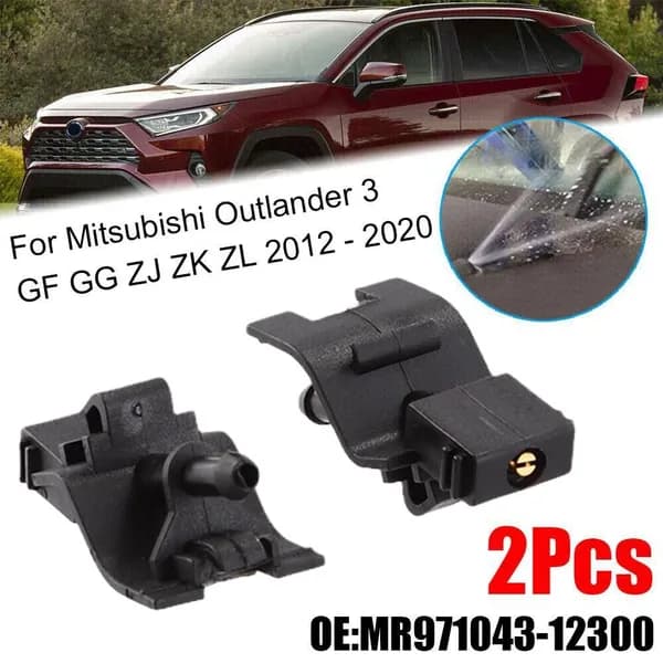 Форсунка омывателя переднего стеклоочистителя для Mitsubishi Outlander 3 GF GG ZJ ZK ZL 12-20 MR971043-12300