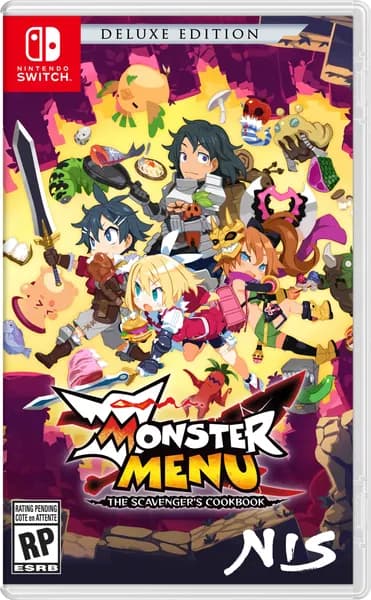 Игра Monster Menu The Scavenger's CookBook Deluxe Edition для Switch (Английская версия)