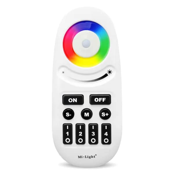 Пульт управления Miboxer FUT095, RF 2.4GHz, RGB/RGBW (4 зоны)