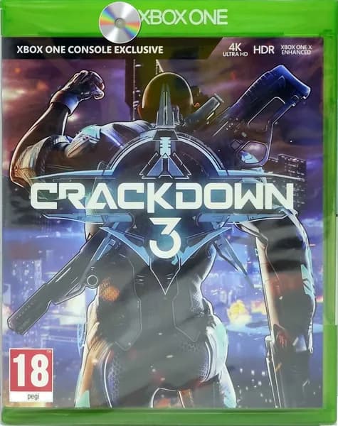 Игра Crackdown 3 (Новый Диск) (Xbox One, Xbox Series X) (Xbox One, Xbox Series, Английская версия)