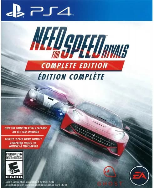 Игра Need For Speed Rivals Complete Edition (NFS, жажда скорости) (PlayStation 4, PlayStation 5, Английская версия)