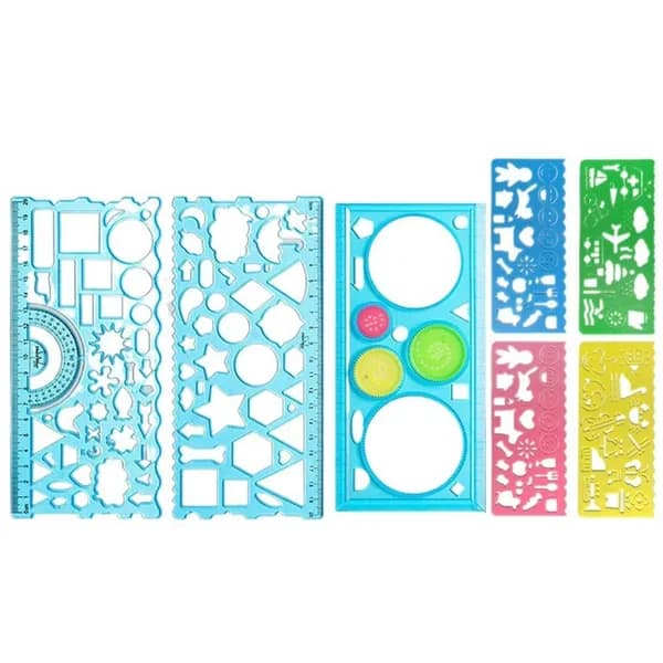 7PCS/Set Геометрический чертеж