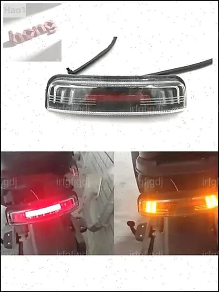 Задний фонарь с поворотниками (12V 48V 60V ), для citycoco электросамоката / электровелосипедов