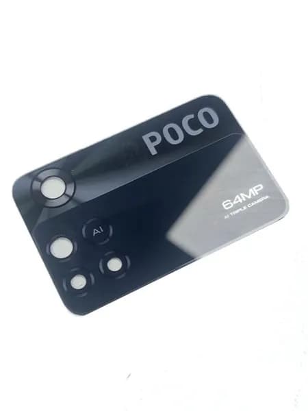 Стекло задней камеры для Xiaomi Poco M4 Pro 4G 2201117PG - СНЯТОЕ 0РИГИНАЛ
