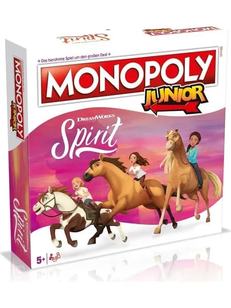 Monopoly Junior - Spirit Riding Free Настольная игра для семьи