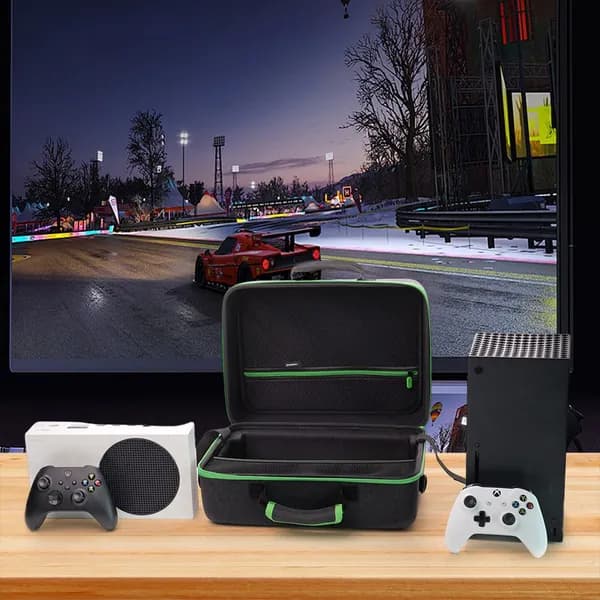 Чехол для Xbox Series X/S с ручкой, 370 280 192 мм