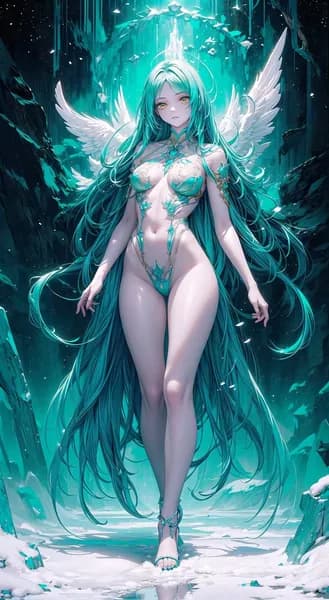 Fantasy Worlds Эротический постер Game Art Аниме Hote Girl Pin up