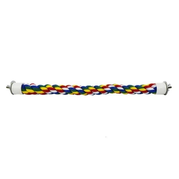 Жердочка для птиц из хлопковой верёвки, - 40cm