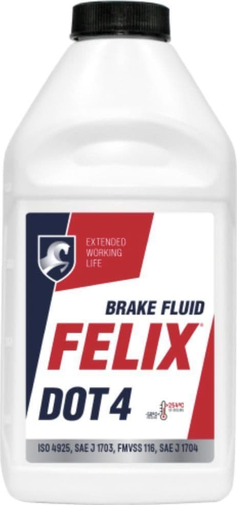 Жидкость тормозная FELIX ДОТ-4 Тосол Синтез FELIX 430130006 910г