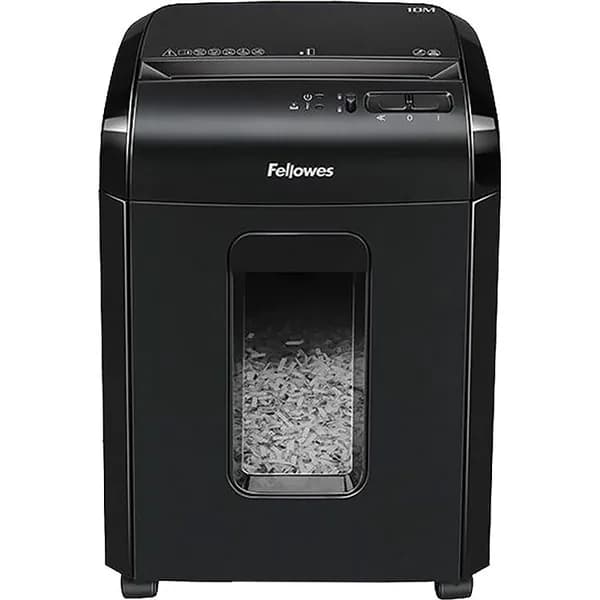 Шредер Fellowes Powershred 10M (FS-46306) черный