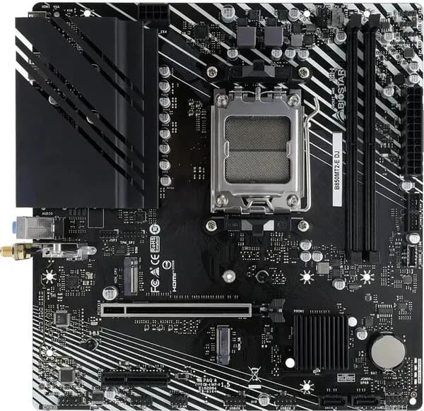 Biostar B850MT2-E DJ, AM5, DDR5, Материнская плата