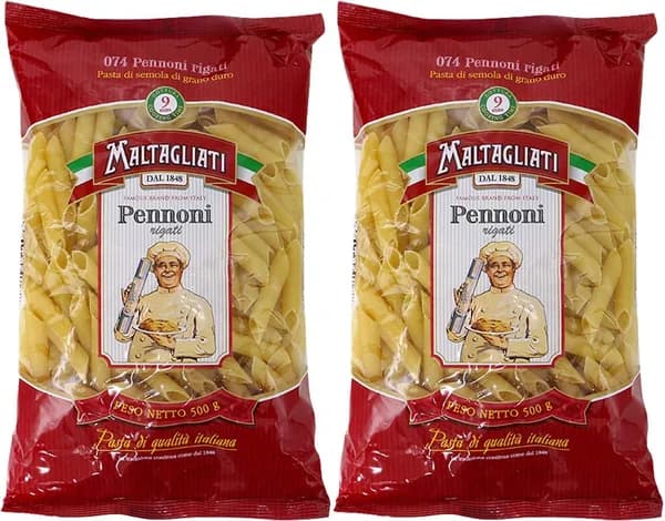 Макаронные изделия Maltagliati Перья, комплект: 2 упаковки по 450 г