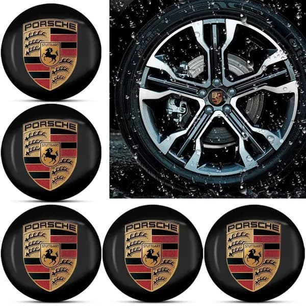 4 шт 56мм Porsche (Порше) крышка обода цоколя центрального колеса автомобиля