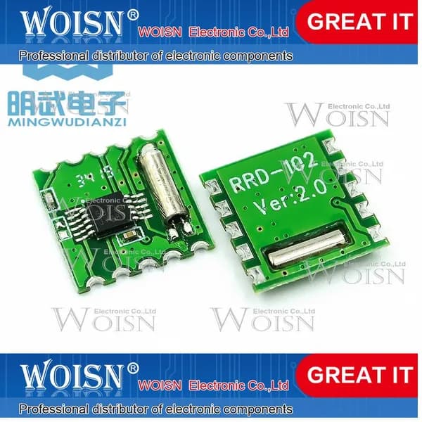 1шт FM module radio module RDA5807M RRD102V2.0 stereo radio module Тип опции доставки: 1PCS