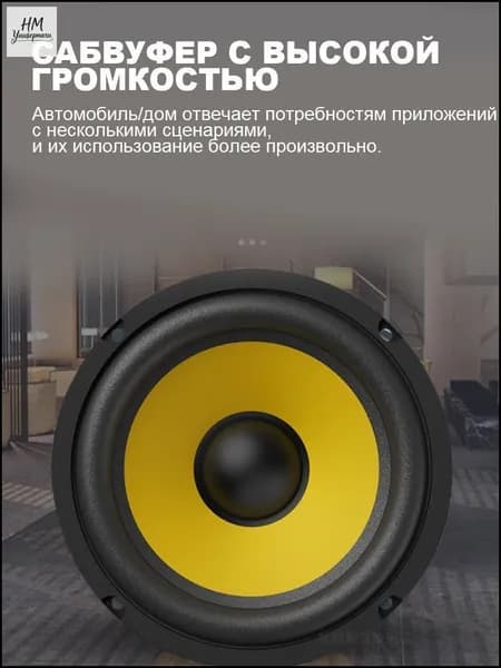 Сабвуфер автомобильный, 13 см (5 дюйм.)