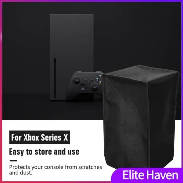 Чехол-пылезащита для Xbox Series X и Xbox Series S из водонепроницаемой ткани оксфорд 1680D