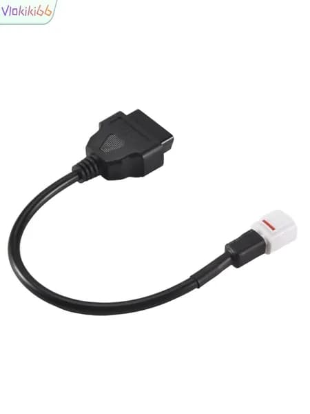 4-контактный к OBD2 считыватель кодов неисправностей мотоцикл сканер диагностический кабель совместим с MT10 FZ10 XSR700 TmAX530 R6