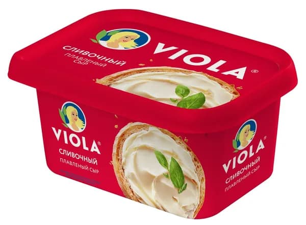 Сыр плавленый Viola сливочный 50%, 400г