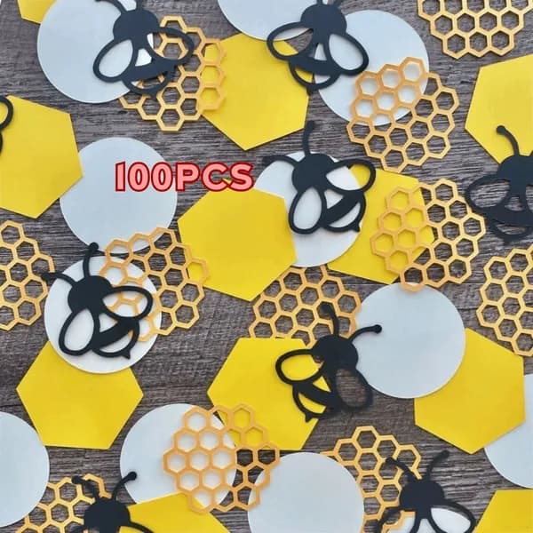 100 штук Пчелиные конфетти