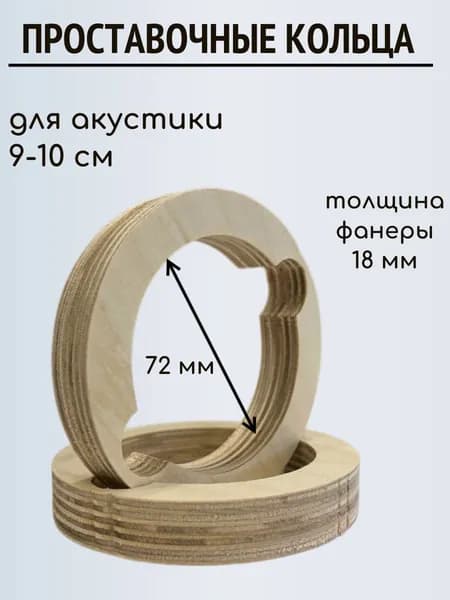 Кольца проставочные универсальные