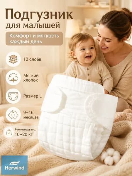 Детские марлевые подгузни