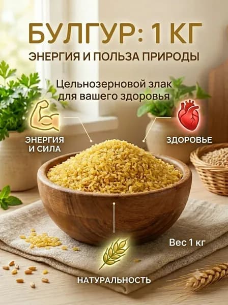 Булгур крупный из твердых сортов пшеницы