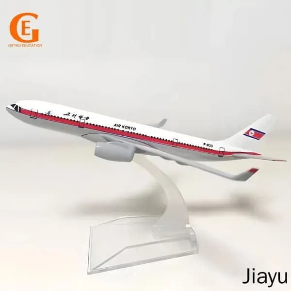 Металлическая Модель Самолета TU-204 P-633 Северная Корея, Советских Air KORYO Литая Коллекционная