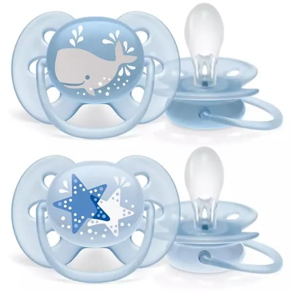 Philips Avent ультра мягкий носик синий SCF223/03