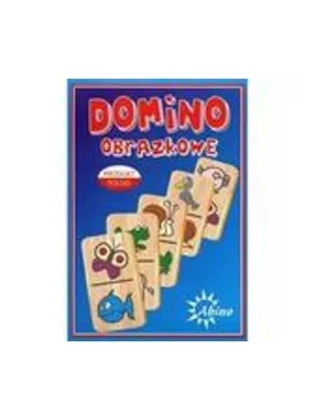 Abino Domino obrazkowe - owoce/zwierzeta Настольная игра