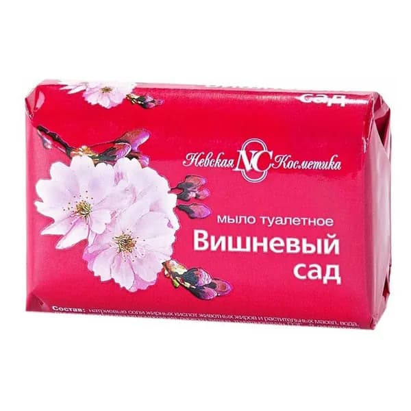 Туалетное мыло Невская Косметика Вишневый сад 90 г