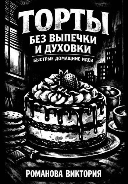 Торты без выпечки и духовки: быстрые домашние идеи | Романова Виктория | Электронная книга