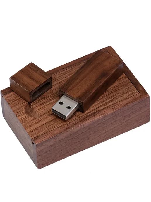 Флешка JASTER 16 ГБ Walnut wood
