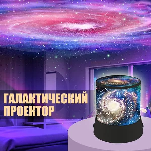 Светодиодный ночник-проектор Звёздное небо, Дизайн галактики