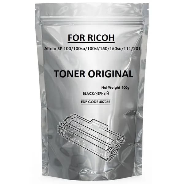 Тонер для Ricoh SP 101E (407062) Compatible