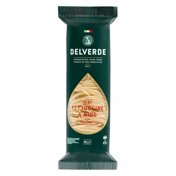 Макаронные изделия Delverde №081 Феттуччине (гнезда), 250 г