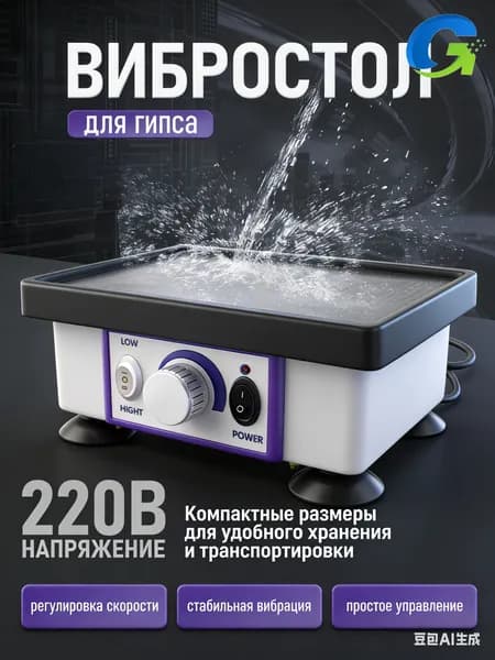Вибростолик для гипса 220В 120Вт