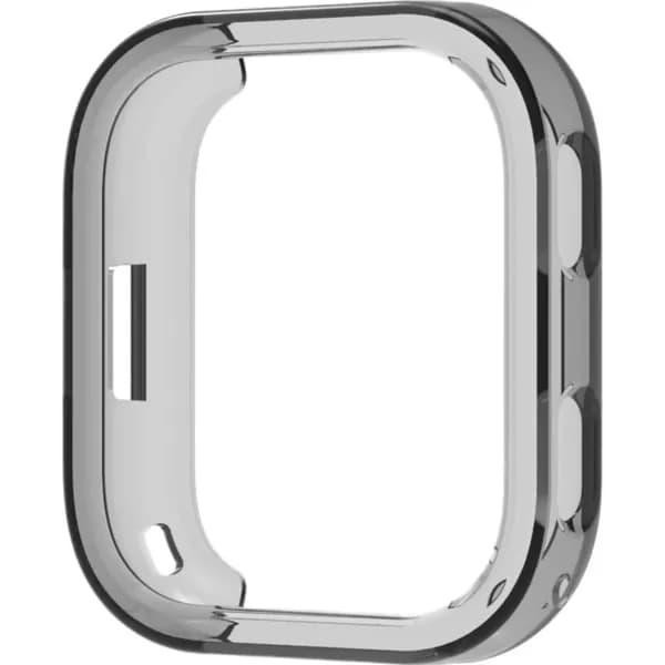 Чехол бампер для Amazfit Bip Max силиконовый мягкий кейс для смарт-часов Амазфит Бип Макс защитный кожух из ТПУ прозрачный 1 шт.