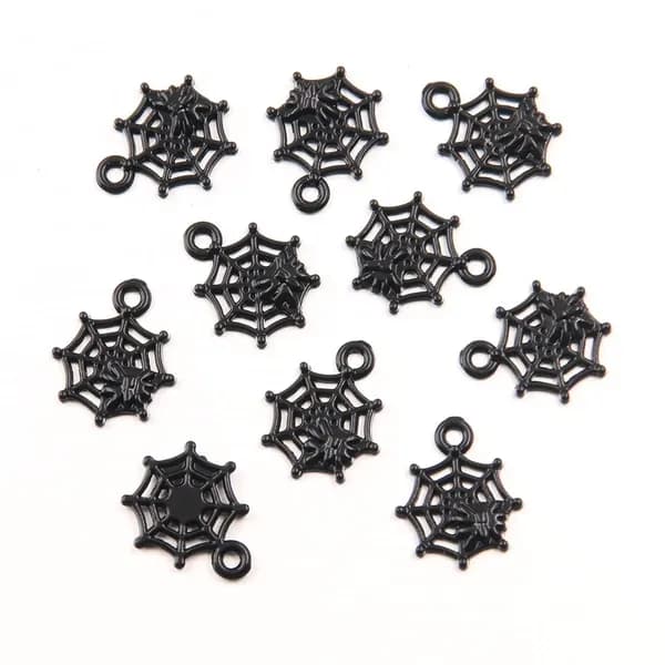 Черный ювелирный кулон в виде животного 10pcs