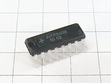 Микросхема К155ЛП11 DIP-16