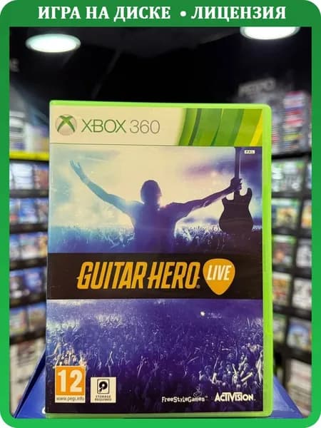 Игра Guitar Hero Live (Xbox 360) (Box)