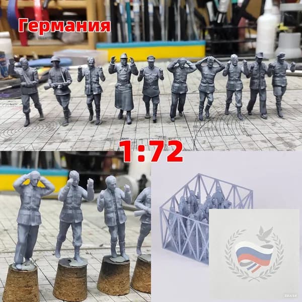 Cor 172 сборная модель солдат